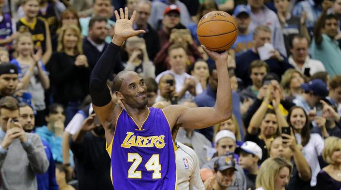 Kobe Bryant- exjugador de Los Angeles Lakers, cuarto máximo anotador de la NBA y cinco veces campeón de la misma. Integró en 18 ocasiones el equipo todos estrellas de la NBA. Autor: NBA
