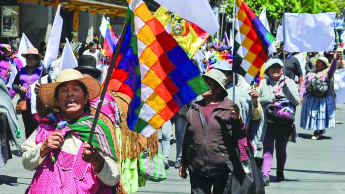 Bolivia ratifica hoy, con el regreso del Movimiento Al Socialismo, lo fallido del modelo neoliberal. foto: REUTERS