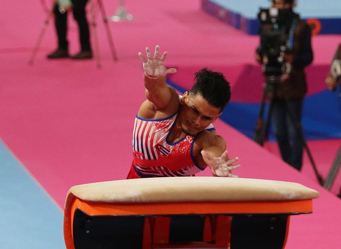 Alejandro de la Cruz es un joven baluarte de la gimnasia cubana