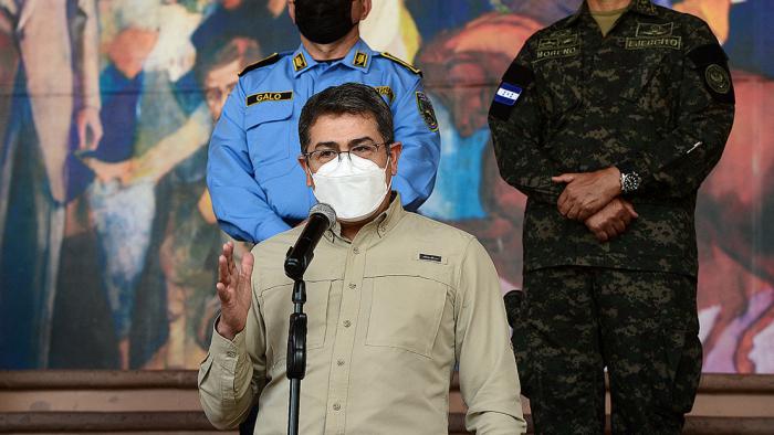 Juan Orlando Hernández aclaró ante el Congreso que su mandato presidencial finaliza el 27 de enero de 2022.