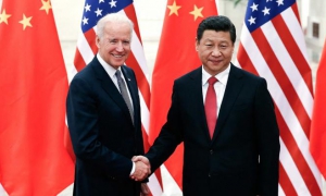 Xi Jinping y Joe Biden