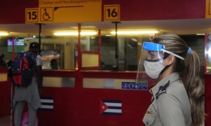 NUEVO PROTOCOLO SANITARIO APLICADO EN EL AEROPUERTO JOSE MARTI