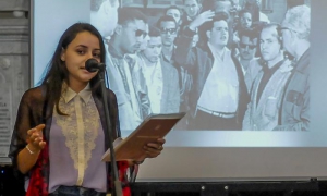 Homenaje en el Aula Magna a los miembros del Directorio Revoluionario 13 de marz