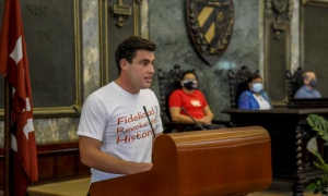 Homenaje en el Aula Magna a los miembros del Directorio Revoluionario 13 de marz