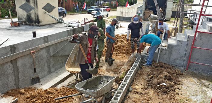 Construcción del Laboratorio de Biología Molecular en Isla de la Juventud. 
