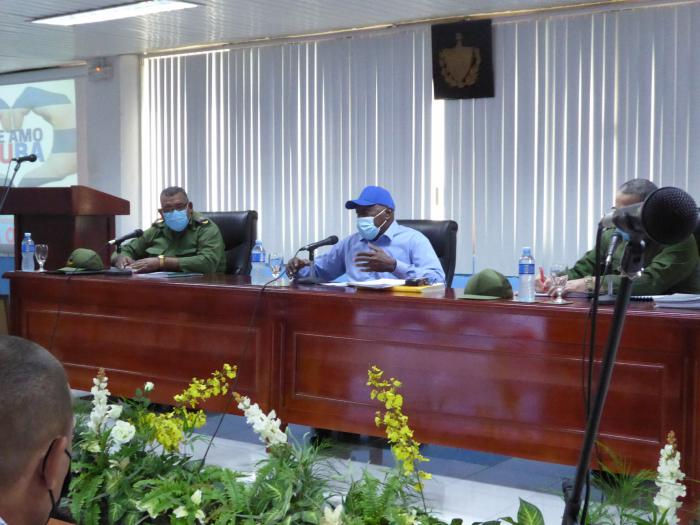El Vicepresidente cubano también se interesó por la marcha de la Tarea Ordenamiento en la agricultura guantanamera.