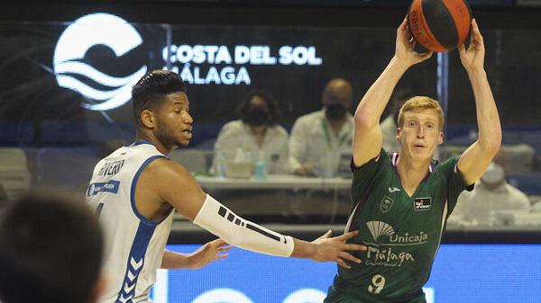  	
Jasiel Rivero logró marca personal de 26 puntos ante el Unicaja.