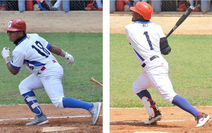 Raico y Roel impulsaron cinco de las seis carreras y pegaron cuatro de los 11 indiscutibles de los
granmenses. 