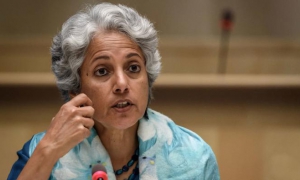 La científica jefe de la Organización Mundial de la Salud, Soumya Swaminathan.