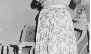 Emilia Guerra Brito, pasajera del omnibus