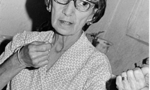 Emilia Guerra Brito, pasajera del omnibus