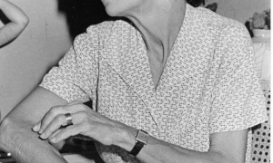 Emilia Guerra Brito, pasajera del omnibus