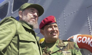 Fidel y Chávez