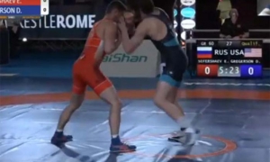 Rusia y Kazajastán destacan en prestigiosa lid internacional de lucha