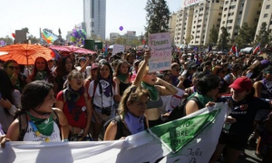 Miles de mujeres marcharon este 8 de marzo