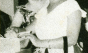 Haydee Santamaria y Melba Hernandez, 1954. 