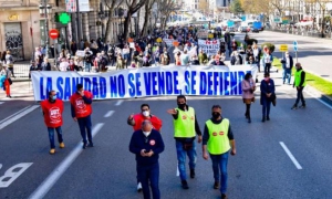 protestas en madrid