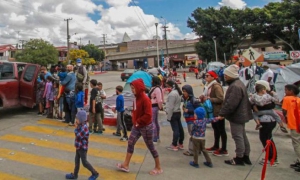Cada día llegan más migrantes a la frontera de Estados Unidos con México 