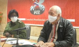 El miembro del Secretariado del Comité Central del Partido Comunista de Cuba, Ab