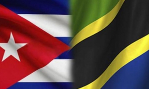 Banderas tanzania-cuba