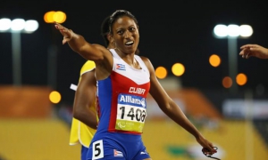 Omara Duran, en el Campeonato Mundial paratletismo