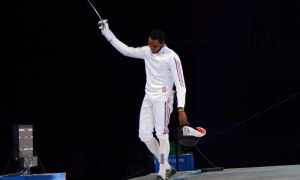 PERÃ?-LIMA-COMBATE DE YUNIOR REYTOR EN SEMIFINAL DE ESPADA MASCU