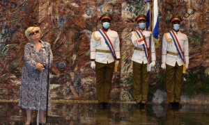 La prestigiosa intelectual Graziella Pogolotti Jacobson fue condecorada este mié