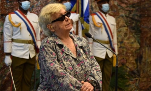 La prestigiosa intelectual Graziella Pogolotti Jacobson fue condecorada este mié
