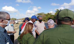 Recorrido de Valdés Mesa por Villa Clara