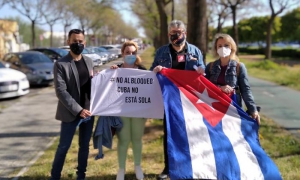 Desde Sevilla exigen a EE.UU. cese del bloqueo genocida contra Cuba.