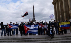 Francia se articuló a las movilizaciones realizadas en el mundo por el levantami
