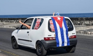 Caravana contra el bloqueo