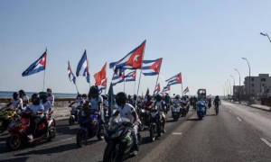 Caravana contra el bloqueo