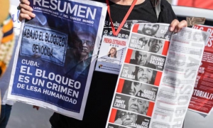 Caravana contra el bloqueo