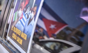 Caravana contra el bloqueo