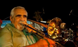 El trombonista Hugo Morejón.