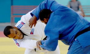 Nacional M de Judo  mas de 100 KG Andy Granda gana medalla de Or