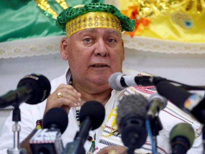 José Manuel Pérez Andino, Manolo Ogbeyono, presidente de la Asociación Cultural Yoruba de Cuba, falleció este miércoles en La Habana, víctima de complicaciones cardiorrespiratorias