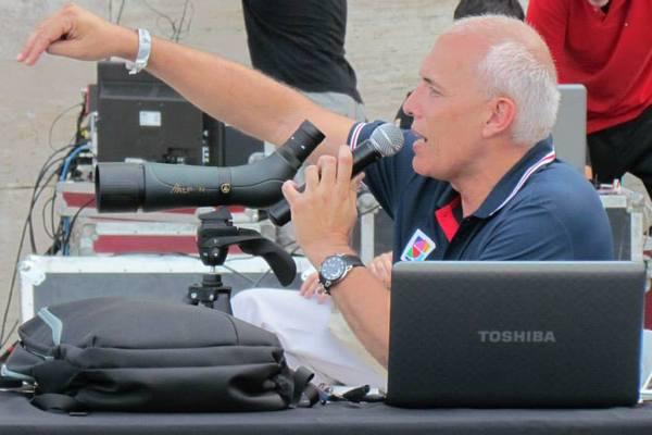 El experimentado Sergio Font, de tiro con arco, está entre los jueces seleccionados. 