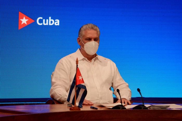 Participa Miguel Diaz Canel XXVII Cumbre Iberoamericana de Jefe de Estado y Gobierno.