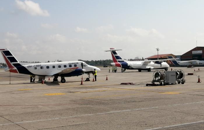 Arsenio Arocha Elías Moisés, director adjunto de Cubana de Aviación
Susana envió Hoy a las 12:22
Afectaciones del bloqueo a Cubana de Aviación