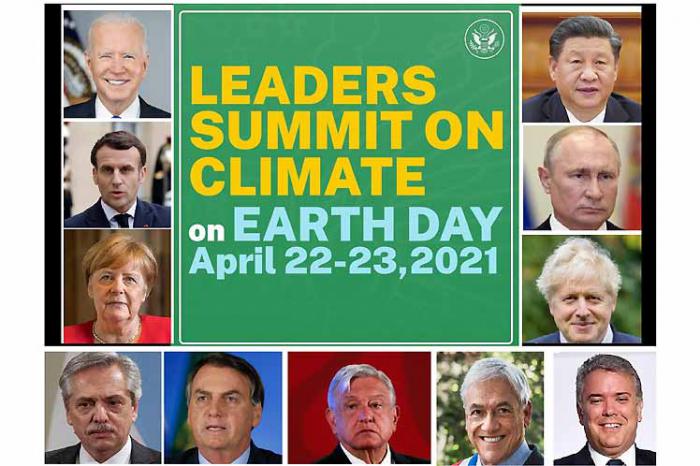 Líderes de 40 países intervienen en la Cumbre del Clima, esta vez de manera virtual