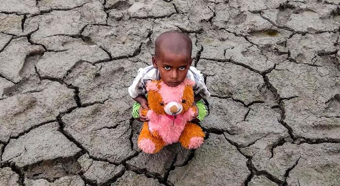 El informe anual de la Organización  Meteorológica Mundial, El Estado del Clima Global, calificó el 2020 como uno de los tres años más cálidos. foto: ACNUR
