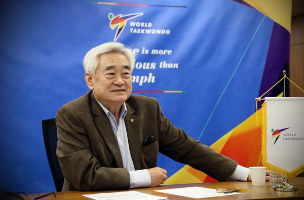 Chungwon Choue, presidente de la WT. Foto: World Taekwondo