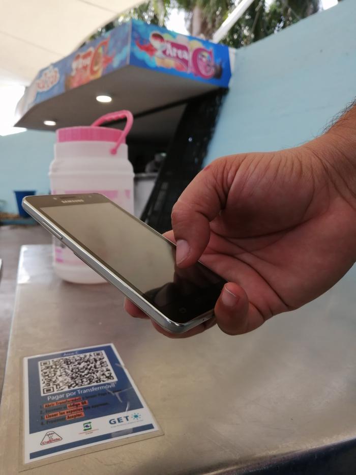Pago electrónico mediante aplicación Transfermóvil