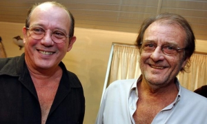 Silvio Rodríguez y Luis E. Aute