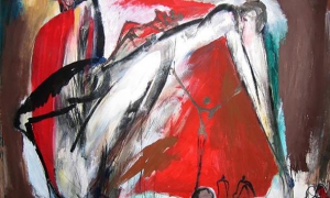 Obra de la serie Nganga, de Alberto Lescay.