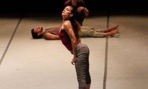 La compañía cubana de danza Malpaso en una de sus presentaciones durante el 18 F