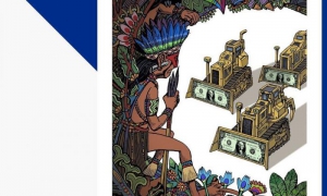 Obra de Reinerio Tamayo ganadora del concurso Aydin Dogan. 