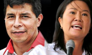 Pedro Castillo y Keiko Fujimori